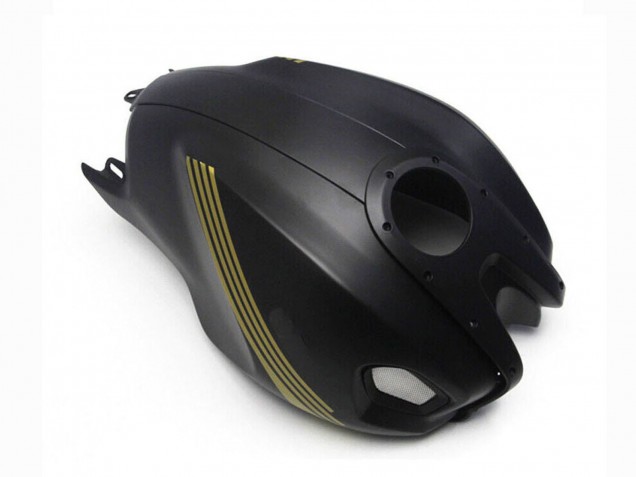 Ducati Monster 696 796 1100 1100S Motorrad Verkleidung 2008-2012 - Matt Schwarz Gold