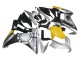 Honda CBR500R Motorrad Verkleidung 2013-2015 - Silber Gelb Matt Schwarz
