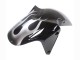 Honda CBR500R Motorrad Verkleidung 2013-2015 - Glanzendes Schwarz Silber Flamme