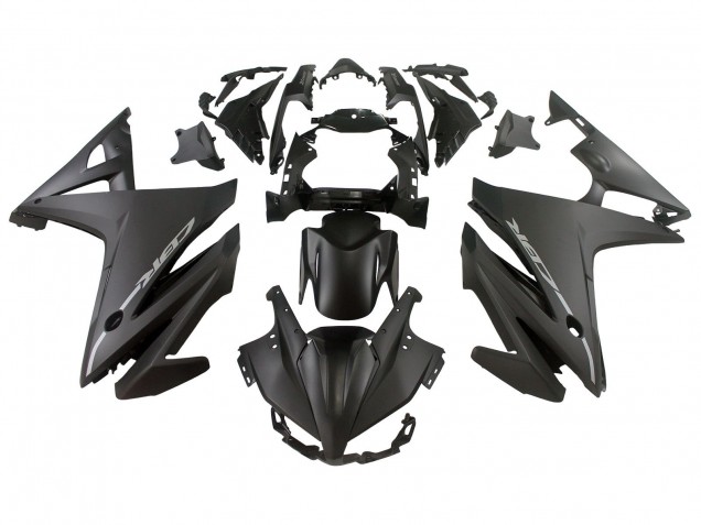 Honda CBR500R Motorrad Verkleidung 2016-2018 - Matt Schwarz