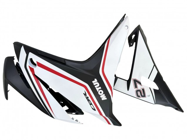Honda CBR500R Motorrad Verkleidung 2016-2018 - Weiss Rot Matt Schwarz