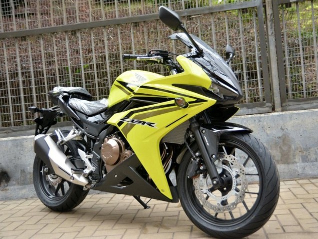 Honda CBR500R Motorrad Verkleidung 2016-2018 - Gelb