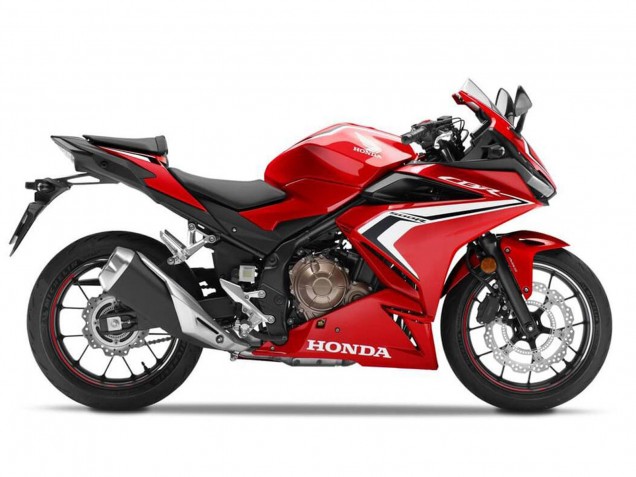 Honda CBR500R Motorrad Verkleidung 2022-2023 - Rot Weiss Schwarz