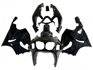 Kawasaki ZX7R Motorrad Verkleidung 1996-2003 - Glanzendes Schwarz