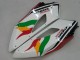 Honda CBR1000RR Motorrad Verkleidung 2004-2005 - Weiss Blau Rot Glanzendes Schwarz Stern EuroBet Lee