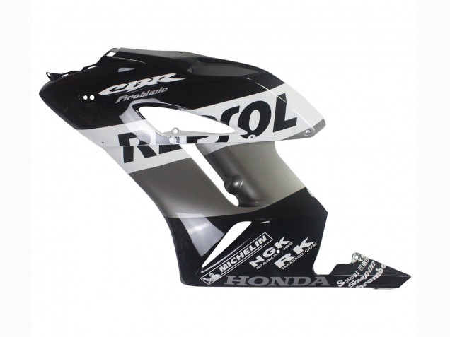 Honda CBR1000RR Motorrad Verkleidung Kit 2004-2005 - Silber Weiss Glanzendes Schwarz Repsol