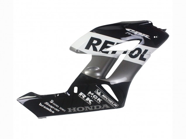 Honda CBR1000RR Motorrad Verkleidung Kit 2004-2005 - Silber Weiss Glanzendes Schwarz Repsol