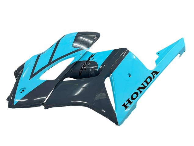 Honda CBR1000RR Motorrad Verkleidung 2004-2005 - Hellblau Glanzendes Schwarz