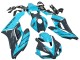 Honda CBR1000RR Motorrad Verkleidung 2004-2005 - Hellblau Glanzendes Schwarz