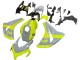 Honda CBR1000RR Motorrad Verkleidung 2008-2011 - Nardo Grau Fluoreszierendes Grun