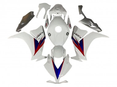 Honda CBR1000RR Motorrad Verkleidung 2012-2016 - Weiss Rot Blau HRC