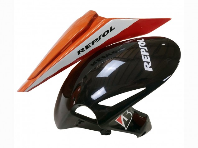 Honda CBR1000RR Motorrad Verkleidung 2012-2016 - Orange Weiss Rot Repsol