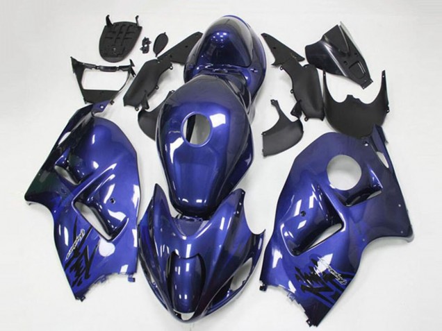 Suzuki GSXR 1300 Hayabusa Motorrad Verkleidung 1996-2007 - Dunkel Blau