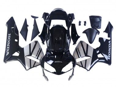 Honda CBR600RR Motorrad Verkleidung 2003-2004 - Silber Glanzendes Schwarz