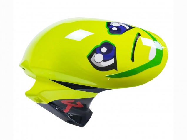 Honda CBR600RR Motorrad Verkleidung 2003-2004 - Blau Neon Gelb Glanzendes Schwarz Hai