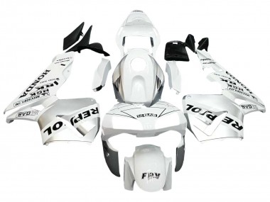 Honda CBR600RR Motorrad Verkleidung 2003-2004 - Weiss Silber Schwarz Repsol