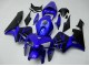 Honda CBR600RR Motorrad Verkleidung 2005-2006 - Blau Schwarz