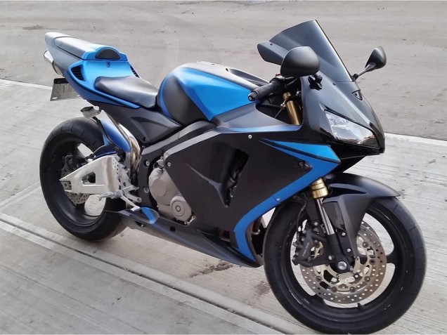Honda CBR600RR Motorrad Verkleidung 2005-2006 - Schwarz Blau