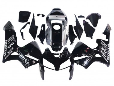 Honda CBR600RR Motorrad Verkleidung 2005-2006 - Schwarz Silber SevenStars