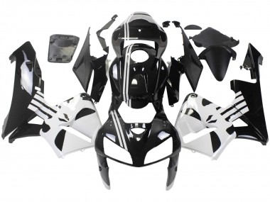 Honda CBR600RR Motorrad Verkleidung 2005-2006 - Schwarz Weiss