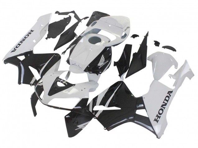 Honda CBR600RR Motorrad Verkleidung 2005-2006 - Schwarz Weiss