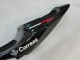Honda CBR600RR Motorrad Verkleidung 2005-2006 - Glanzendes Schwarz Weiss West