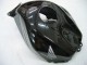 Honda CBR600RR Motorrad Verkleidung 2005-2006 - Glanzendes Schwarz Grau Flamme