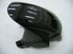 Honda CBR600RR Motorrad Verkleidung 2005-2006 - Glanzendes Schwarz Grau Flamme