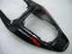 Honda CBR600RR Motorrad Verkleidung 2005-2006 - Glanzendes Schwarz Grau Flamme