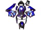 Honda CBR600RR Motorrad Verkleidung 2005-2006 - Blau Schwarz mit Rot Linie