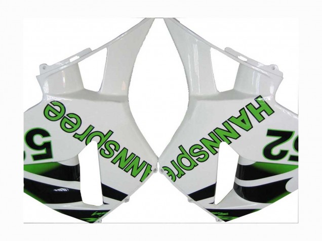 Honda CBR600RR Motorrad Verkleidung 2005-2006 - Grun Weiss Schwarz hannspree 52