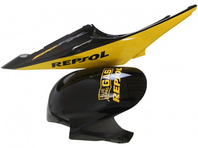 Honda CBR600RR Motorrad Verkleidung 2005-2006 - Gelb Schwarz Repsol