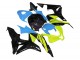 Honda CBR600RR Motorrad Verkleidung 2007-2008 - Blau Gelb Glanzendes Schwarz