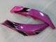Honda CBR600RR Motorrad Verkleidung 2007-2008 - Rosa Glanzendes Schwarz Rennen