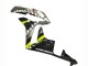Honda CBR600RR Motorrad Verkleidung 2007-2008 - Grau Fluoreszierendes Gelb Hai