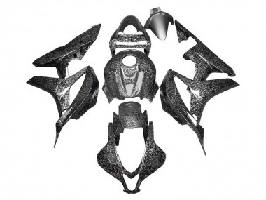 Honda CBR600RR Motorrad Verkleidung 2007-2008 - Schwarz Geschmiedet Carbonfaser