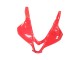 Honda CBR600RR Motorrad Verkleidung Kit 2009-2012 - Weiss Rot Glanzendes Schwarz