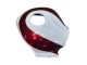 Honda CBR600RR Motorrad Verkleidung 2009-2012 - Weiss Rot Matt Schwarz