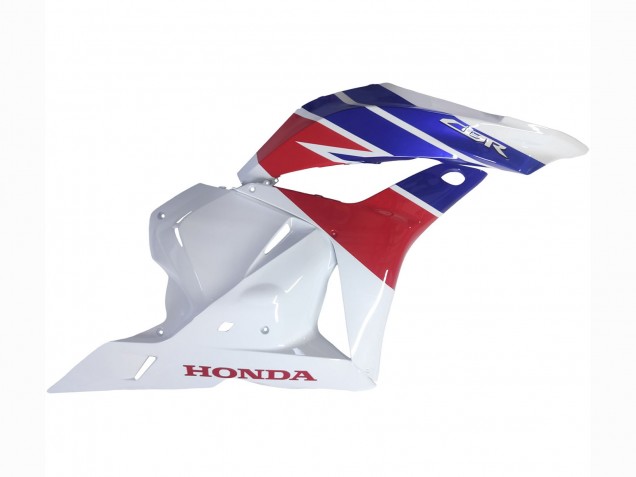 Honda CBR600RR Motorrad Verkleidung 2009-2012 - Weiss Rot Blau