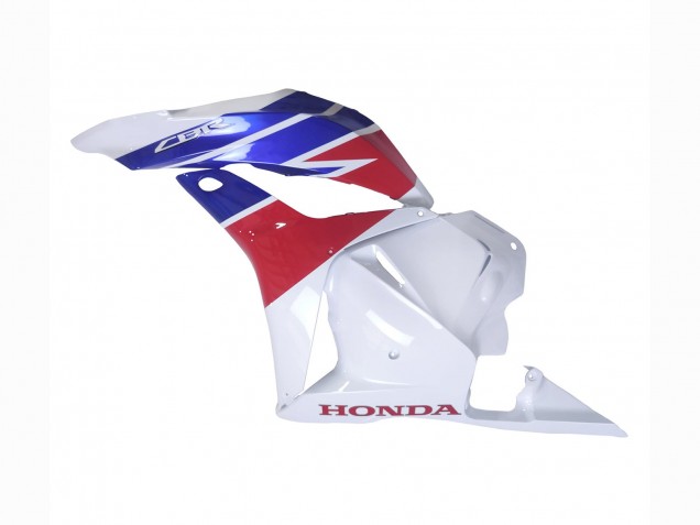 Honda CBR600RR Motorrad Verkleidung 2009-2012 - Weiss Rot Blau