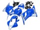 Honda CBR600RR Motorrad Verkleidung 2009-2012 - Blau Weiss