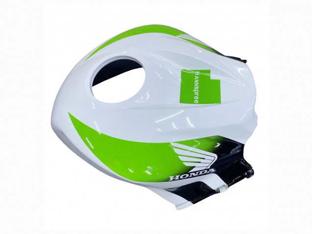 Honda CBR600RR Motorrad Verkleidung 2009-2012 - Weiss Grun Glanzendes Schwarz Hannspree