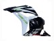 Honda CBR600RR Motorrad Verkleidung 2009-2012 - Weiss Grun Glanzendes Schwarz Hannspree