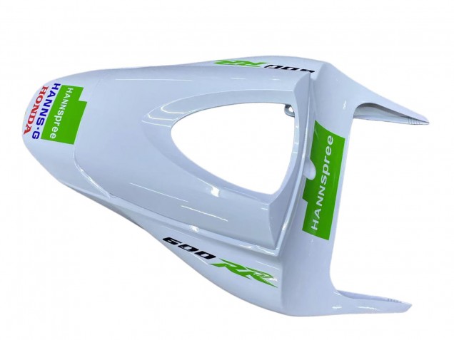 Honda CBR600RR Motorrad Verkleidung 2009-2012 - Weiss Grun Glanzendes Schwarz Hannspree