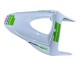 Honda CBR600RR Motorrad Verkleidung 2009-2012 - Weiss Grun Glanzendes Schwarz Hannspree
