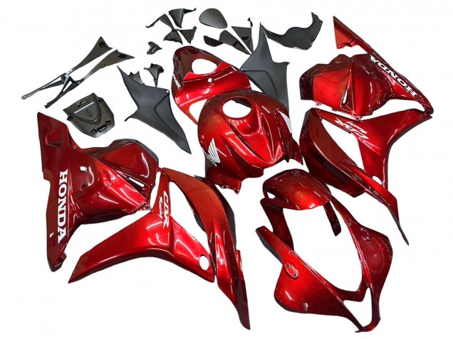 Honda CBR600RR Motorrad Verkleidung 2009-2012 - Rot Rennen