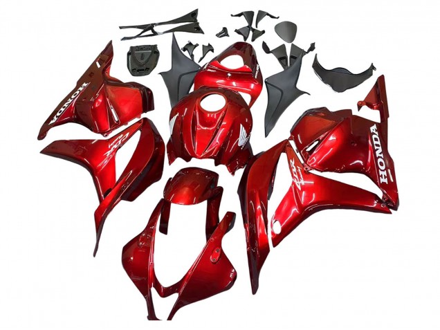 Honda CBR600RR Motorrad Verkleidung 2009-2012 - Rot Rennen