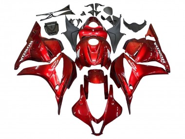 Honda CBR600RR Motorrad Verkleidung 2009-2012 - Rot Rennen