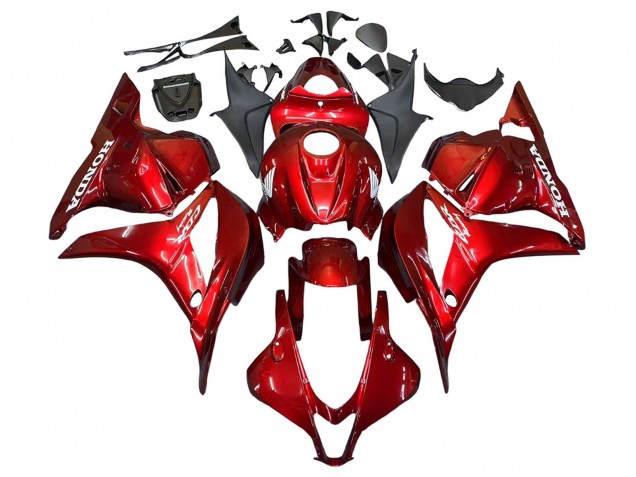 Honda CBR600RR Motorrad Verkleidung 2009-2012 - Rot Rennen