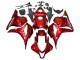 Honda CBR600RR Motorrad Verkleidung 2009-2012 - Rot Rennen